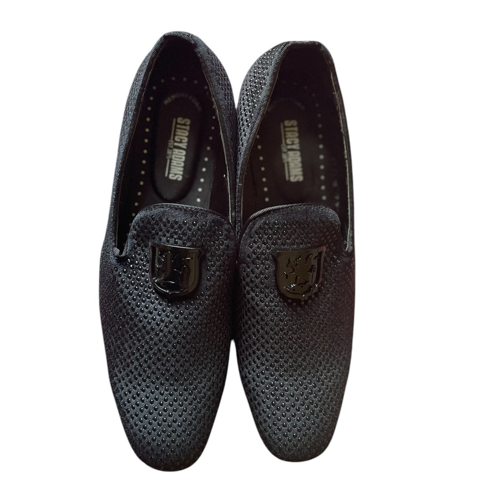 Stacy Adams Black Loafers for Men